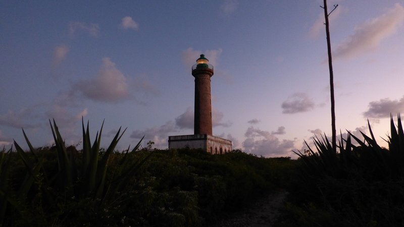 Le phare de La Réserve Naturelle des Ilets de La Petite Terre