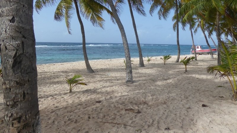 Une des plages de La Désirade